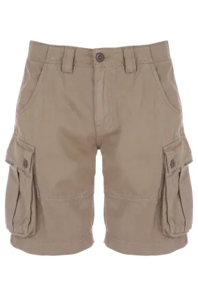 Mens Tan Cargo Shorts