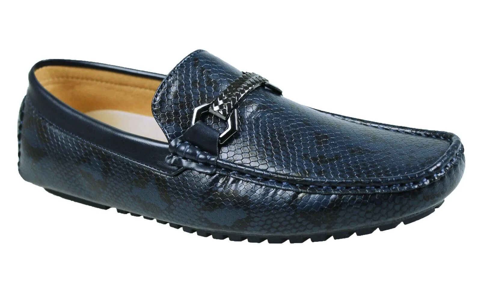 MOCASSINI UOMO CLASS BLU ESTIVI ELEGANTI SCARPE ESPADRILLAS SHOES num 42 43 44