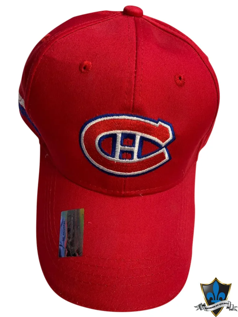 Montreal Canadiens Red  Adjustable Hat - Size One Size