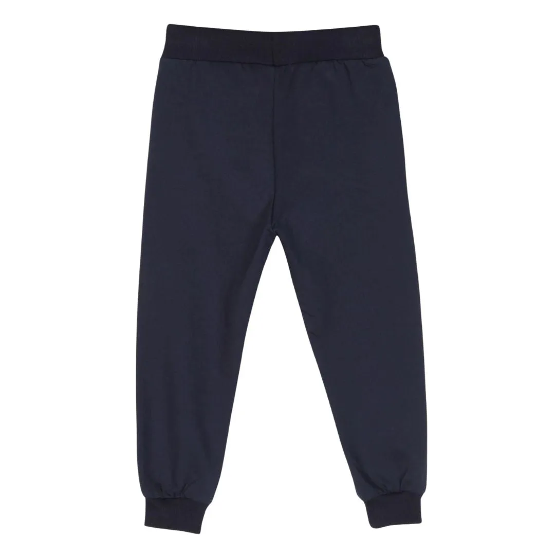 Moschino Track Pants Logo Navy