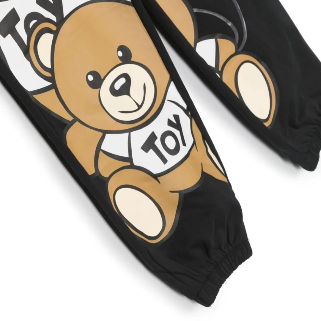 Moschino Trackpants 3 Bear Logo Black