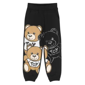 Moschino Trackpants 3 Bear Logo Black