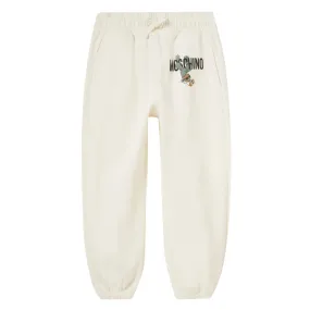 Moschino Trackpants Logo Cactus White