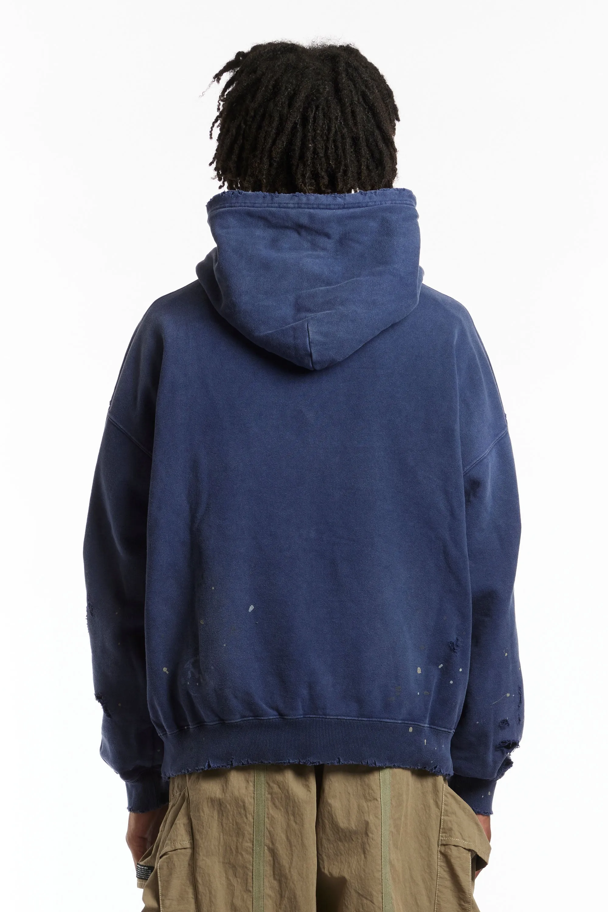 NEIGHBORHOOD - DAMAGE HOODED SWEATSHIRT