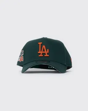 new era 940 Aframe los angeles dodgers copper green