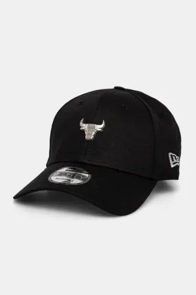 New Era cotton baseball cap CHICAGO BULLS black color with an application 60565153