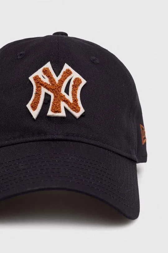 New Era cotton baseball cap navy blue color NEW YORK YANKEES