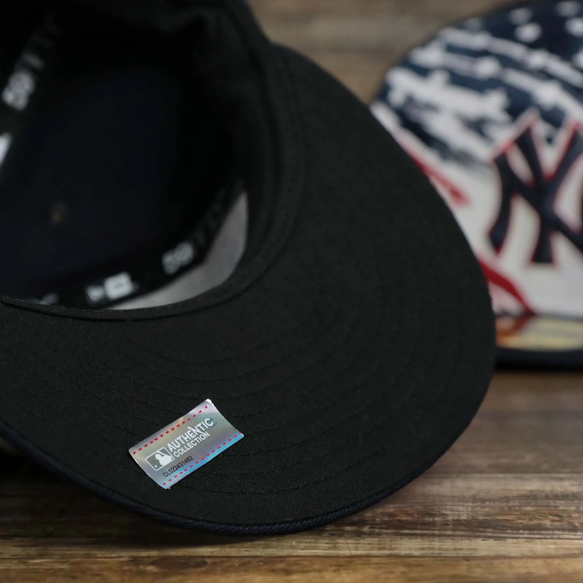 New York Yankees 2022 4th of July Stars And Stripes 59Fifty Fitted Hat | Navy 59Fifty