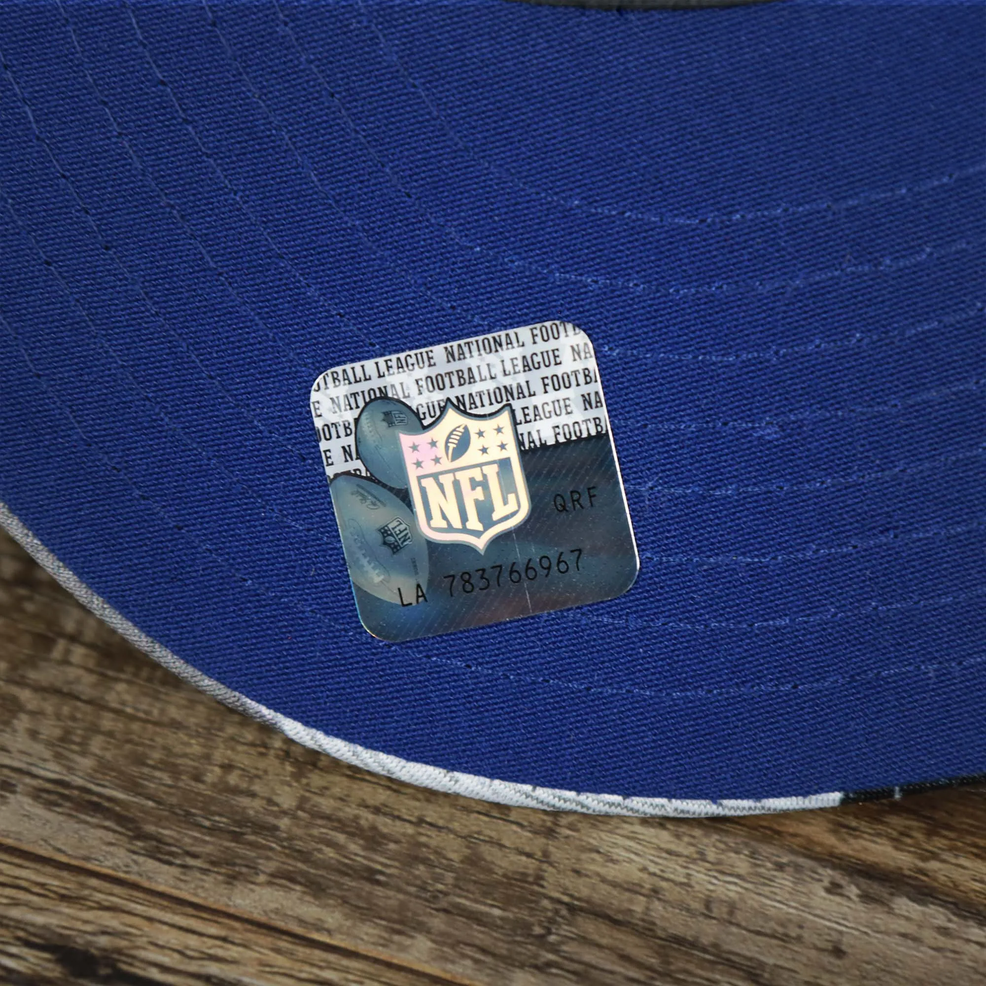 NFL Logo OnField Summer Training 2022 Camo 9Fifty Snapback | Royal Blue Camo 9Fifty