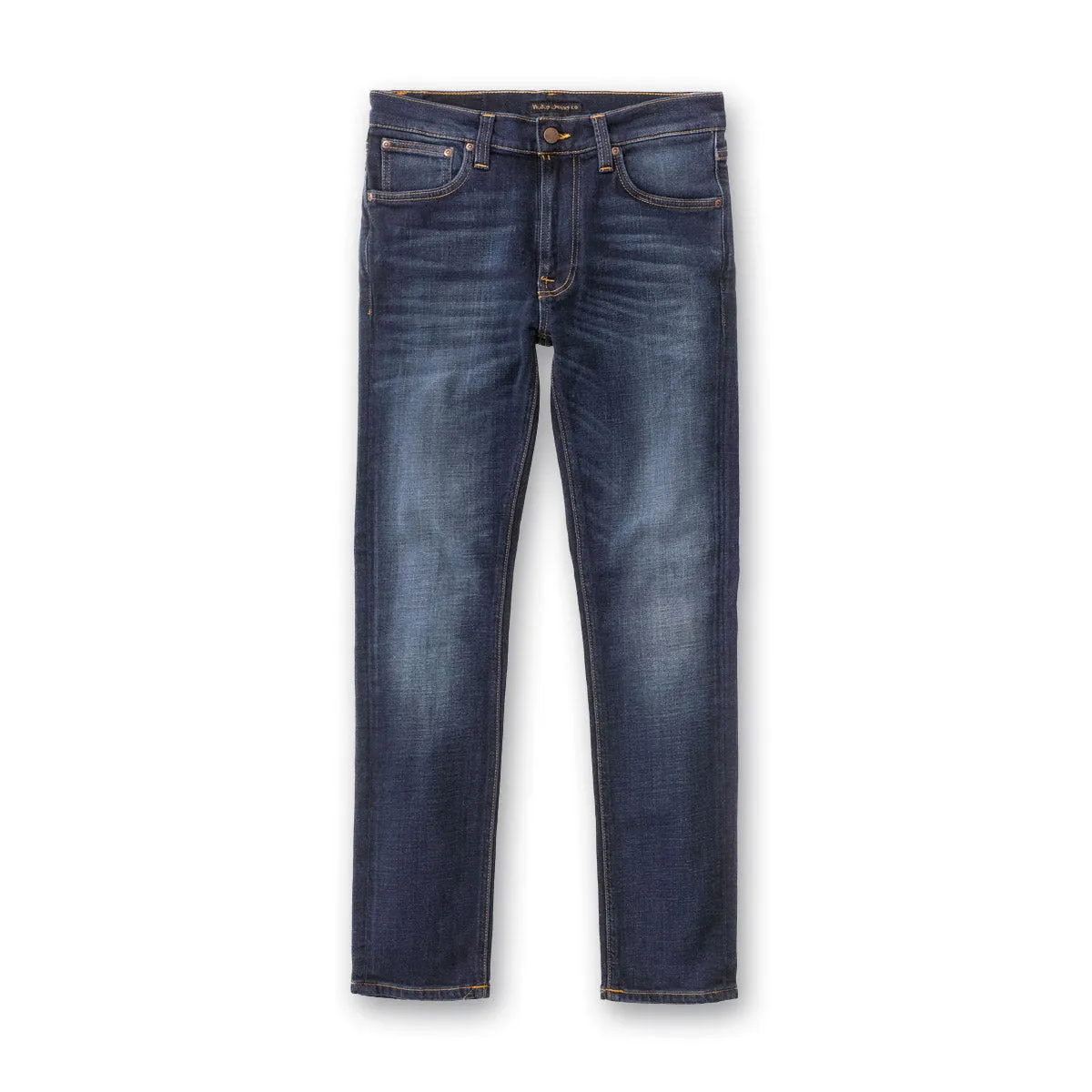 Nudie Jeans - Lean Dean Dark Deep Worn Jeans