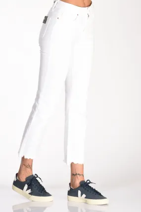 Paige Jeans Sigaretta Bianco Donna