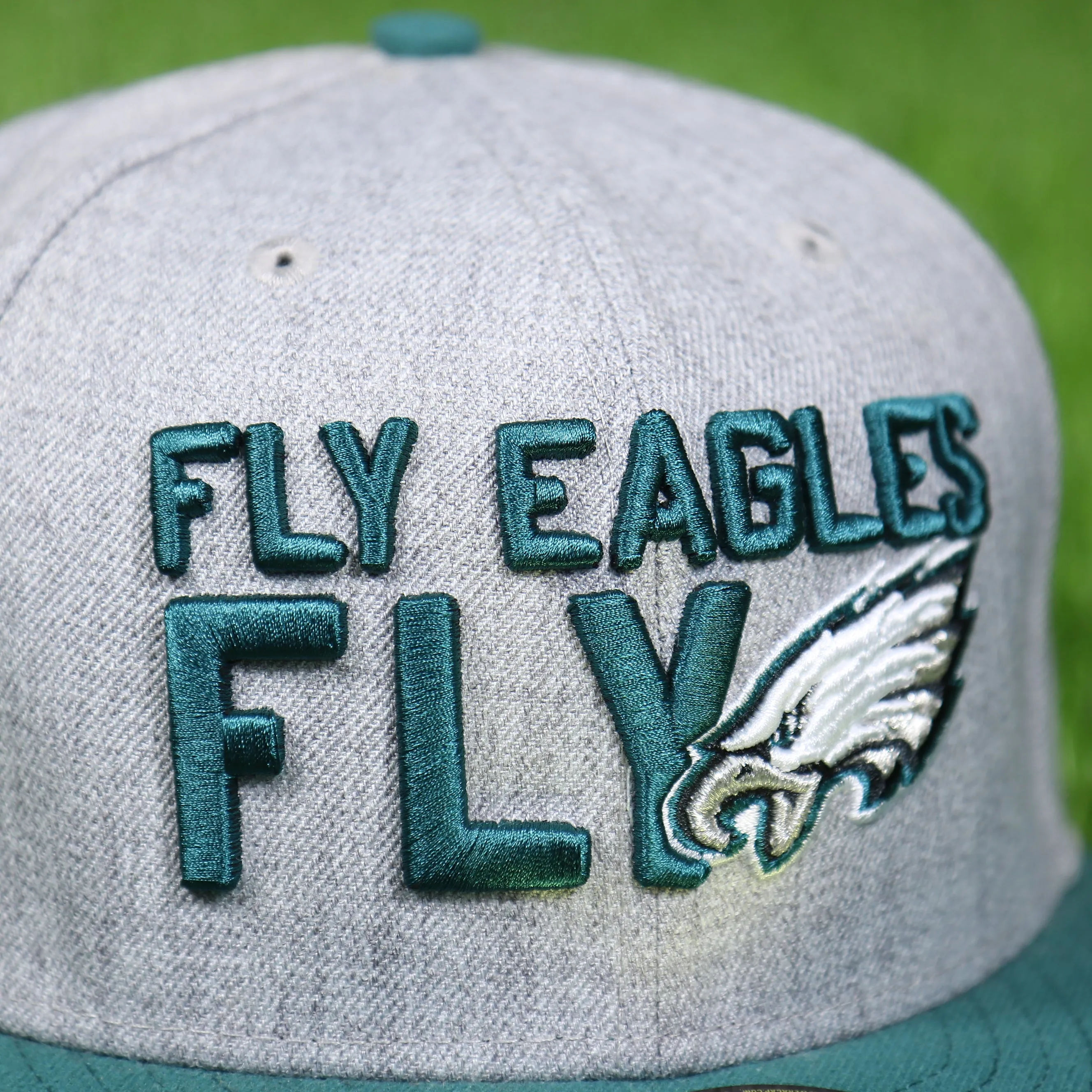 Philadelphia Eagles 2018 On-Stage Draft 59Fifty Green Bottom Fitted Cap