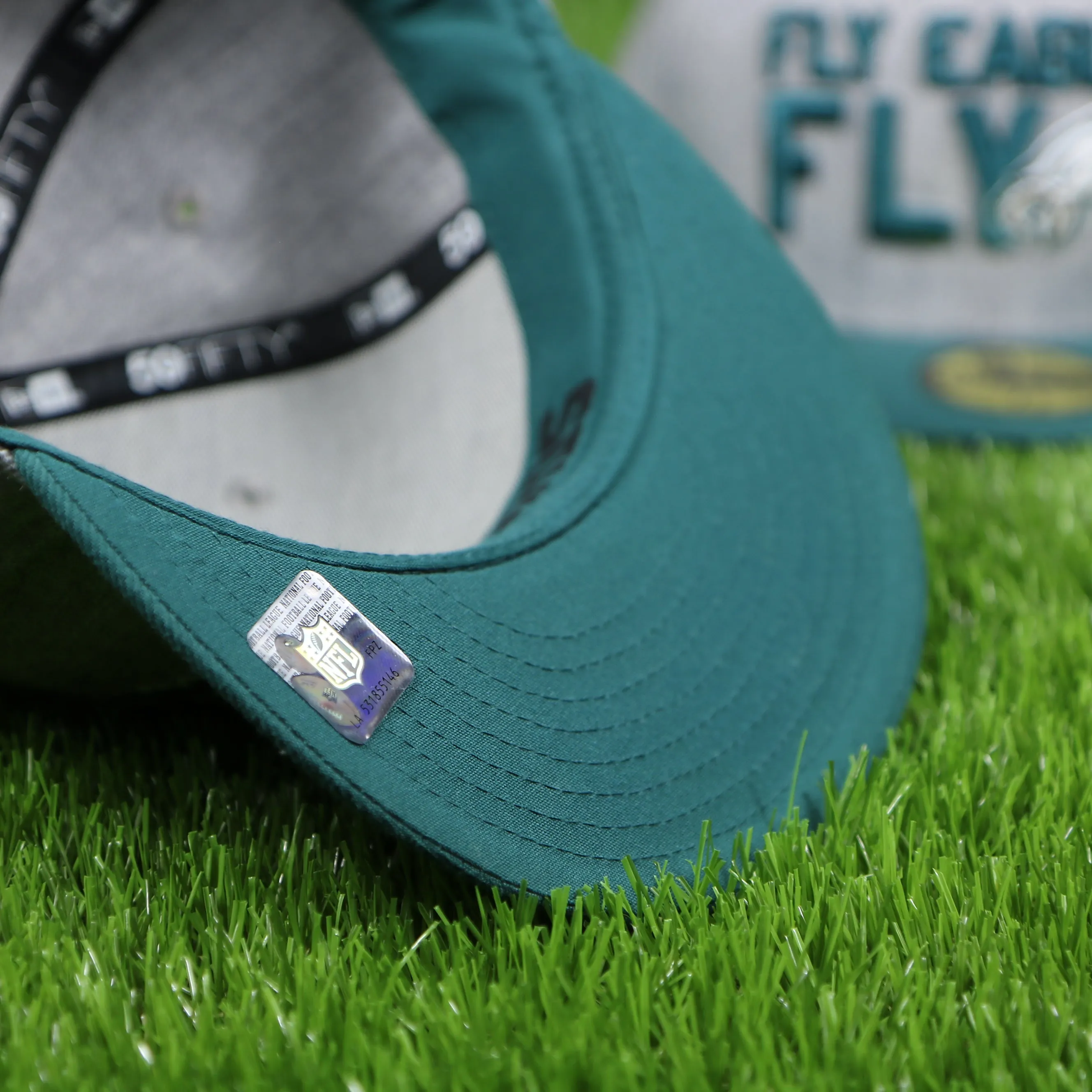 Philadelphia Eagles 2018 On-Stage Draft 59Fifty Green Bottom Fitted Cap