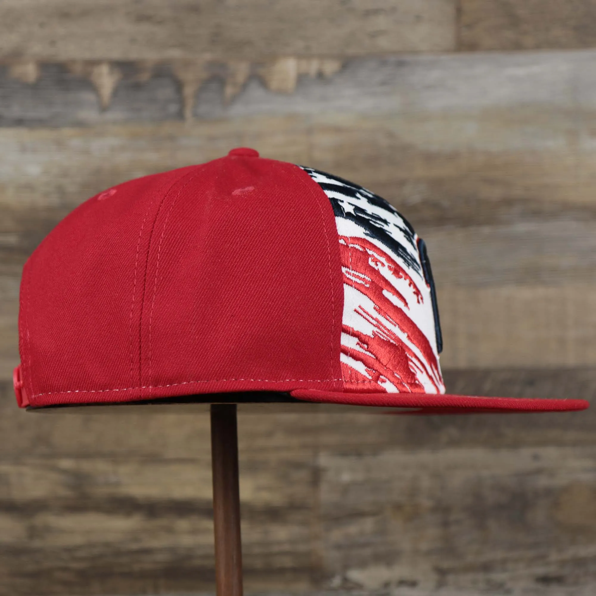 Philadelphia Phillies 2022 4th of July Stars And Stripes 9Fifty Snapback | Red Snapback