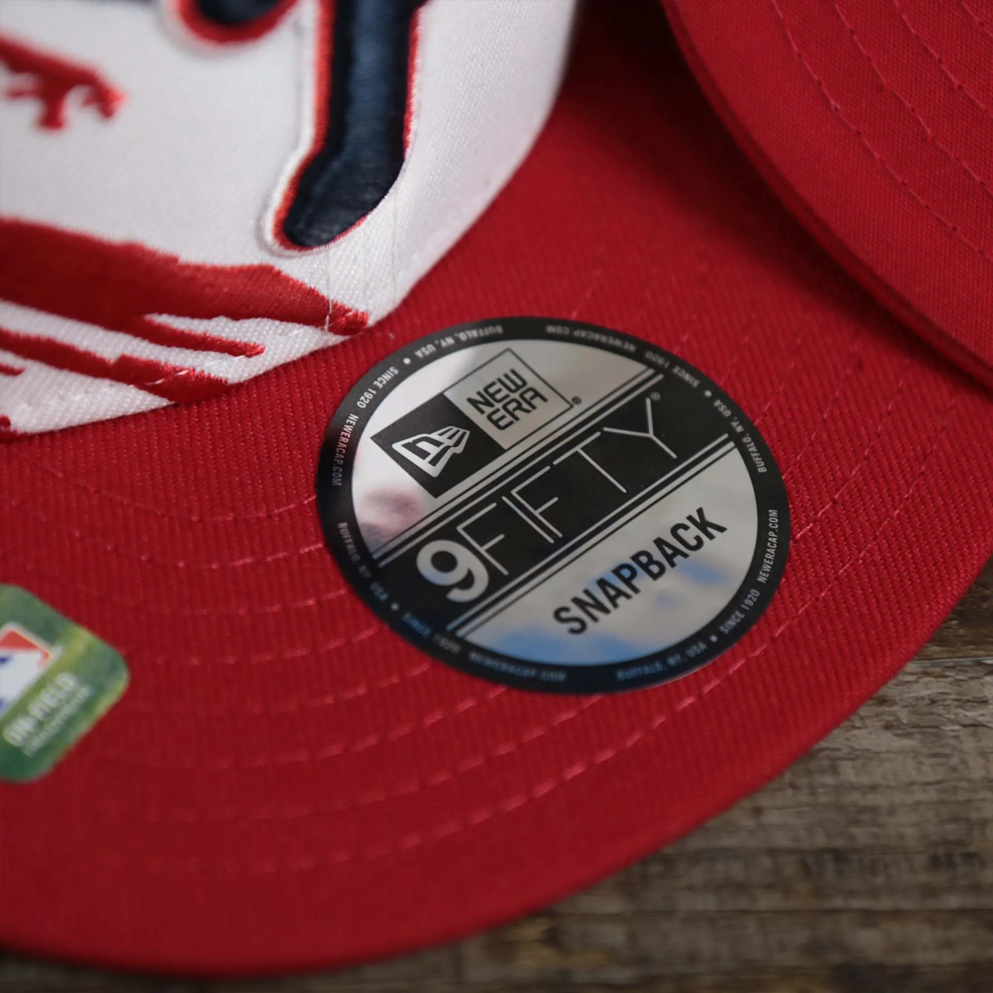 Philadelphia Phillies 2022 4th of July Stars And Stripes 9Fifty Snapback | Red Snapback