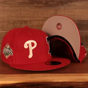 Philadelphia Phillies Patch Pride All Over Gray Bottom Side Patch 59Fifty Fitted Cap