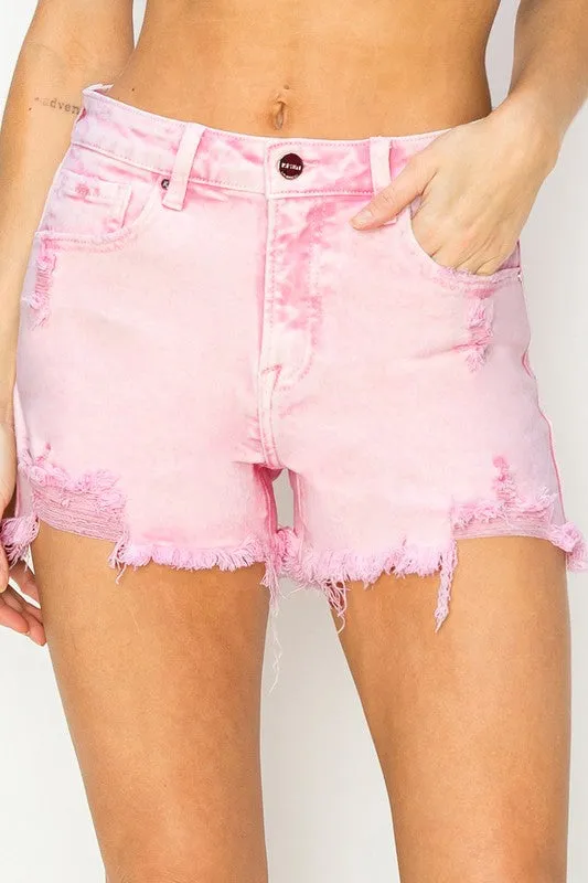 Pink Acid Shorts