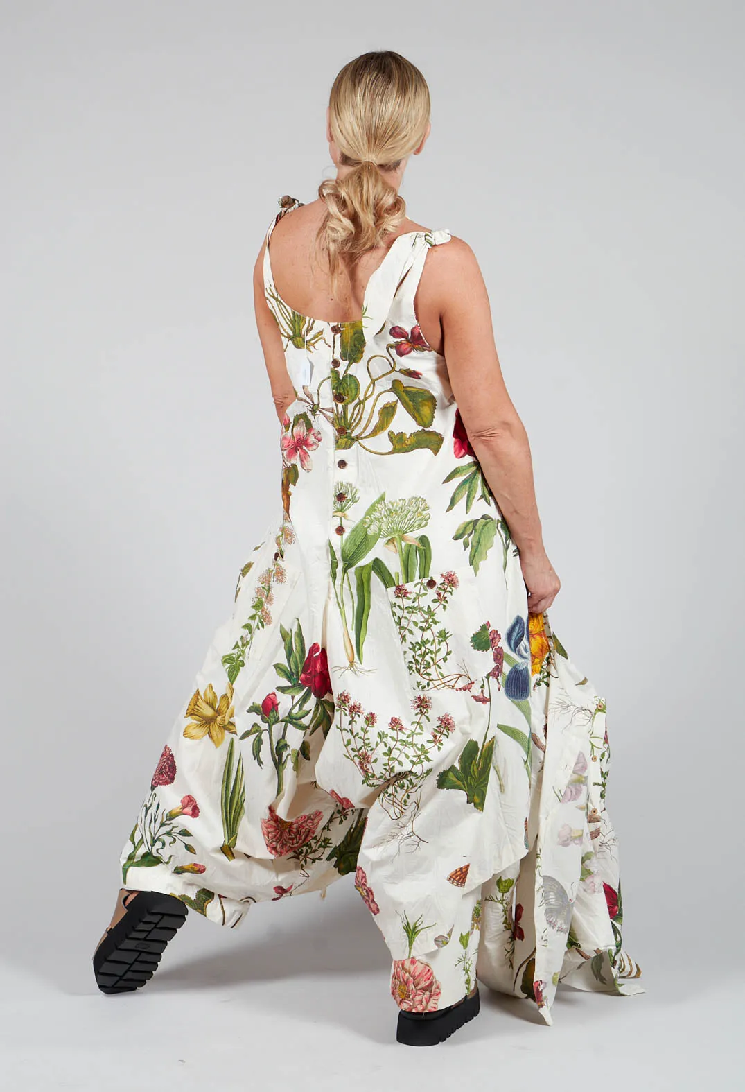 Print Jumpsuit in Grand Fleur