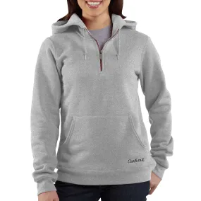 Quarter-Zip Script Logo Sweatshirt