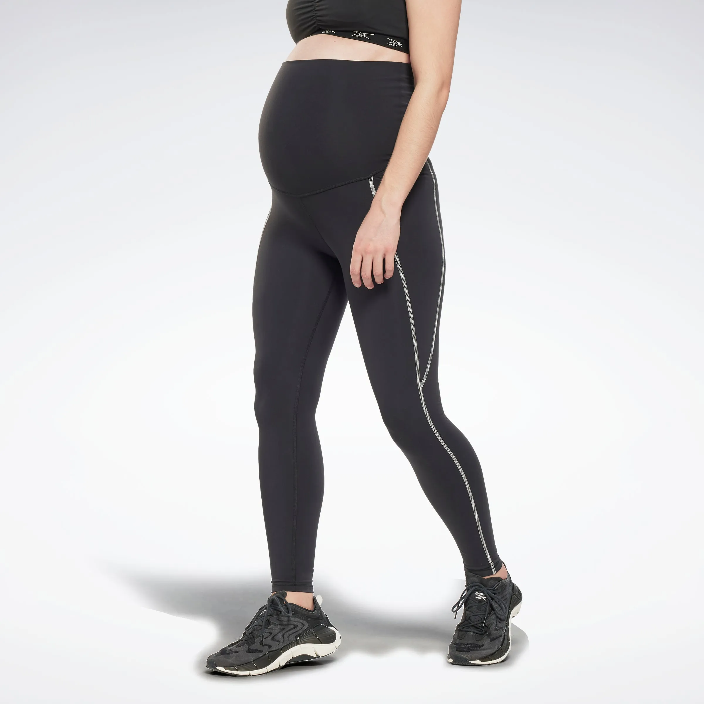 Reebok Lux 2.0 Maternity Leggings Black