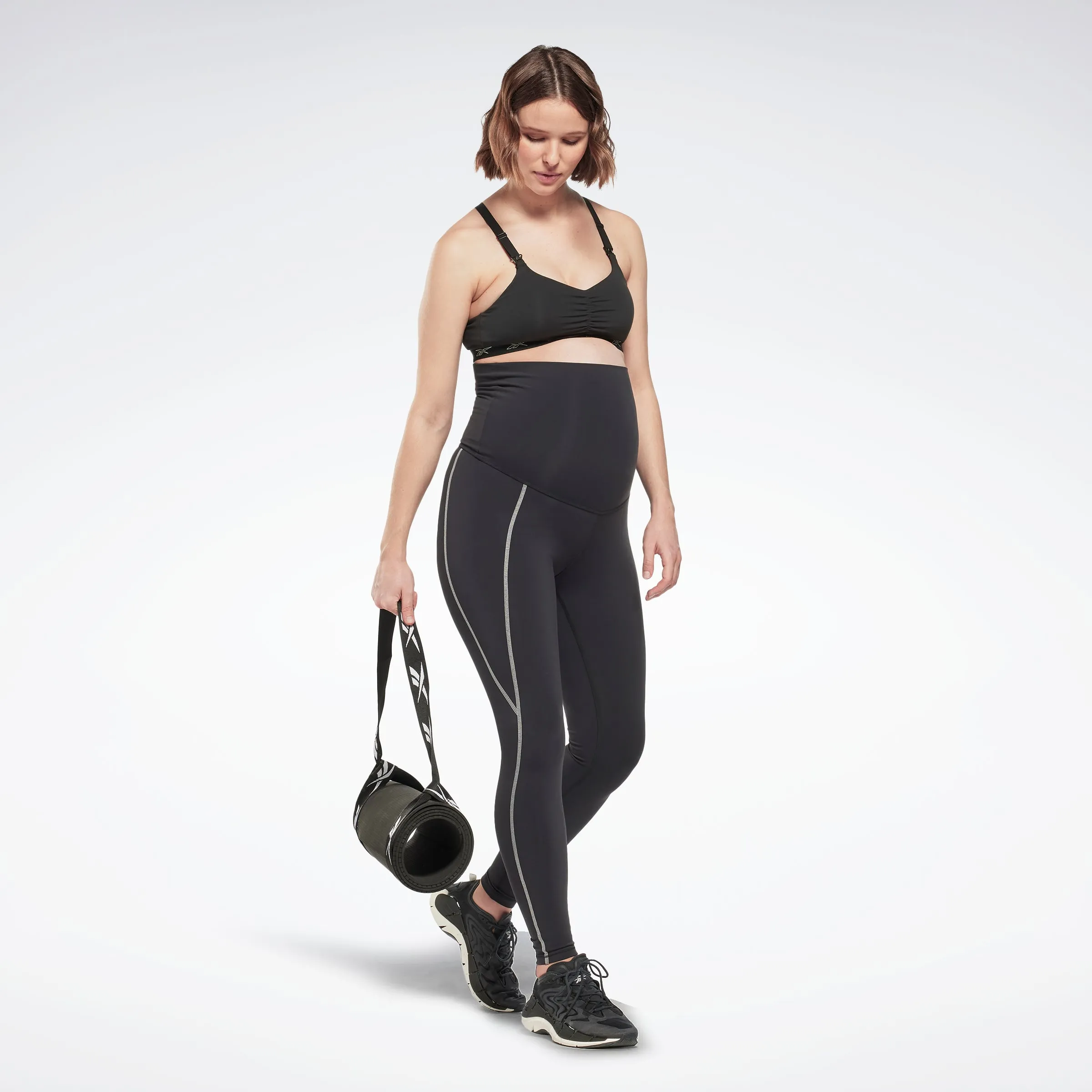 Reebok Lux 2.0 Maternity Leggings Black