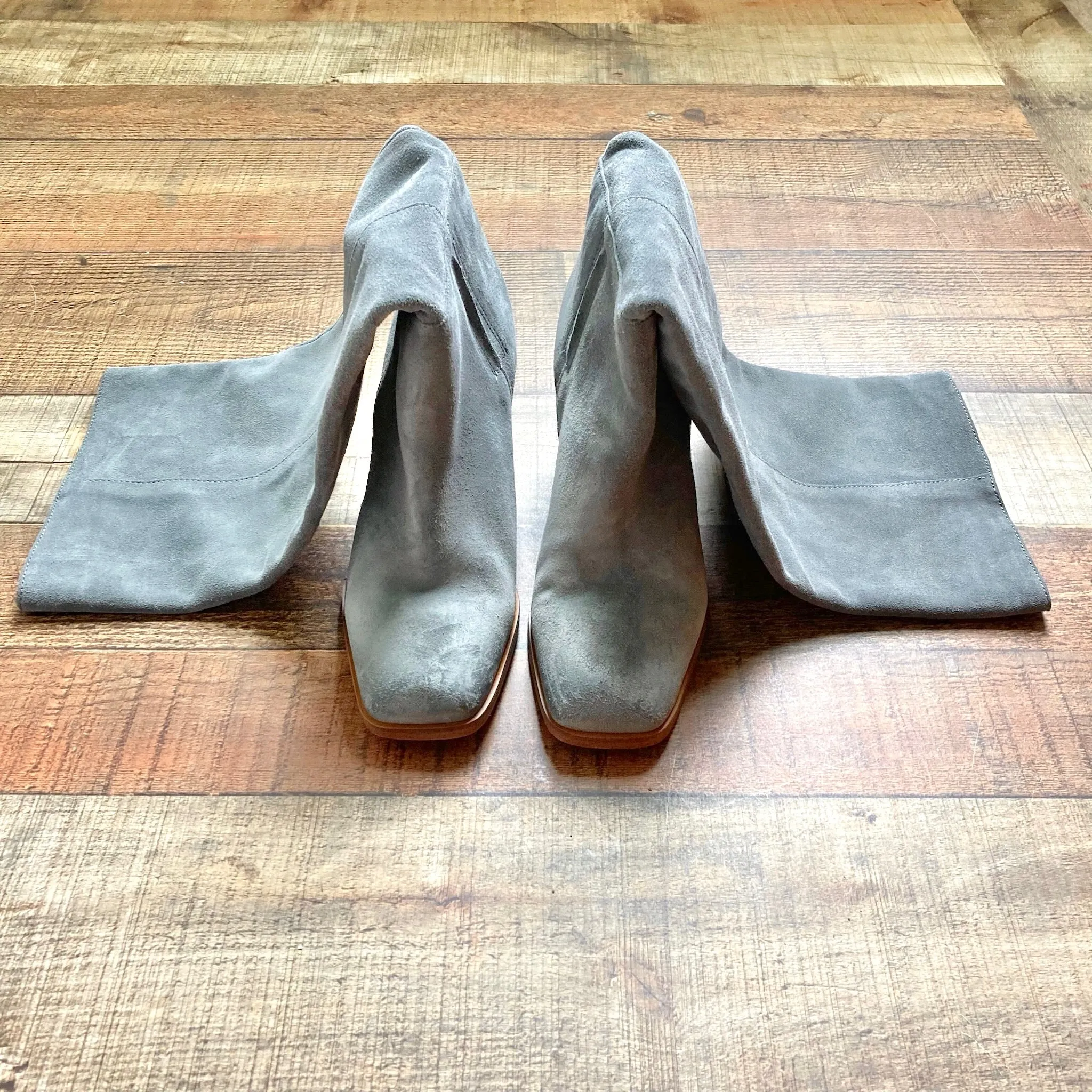 Sam Edelman Grey Suede Boots- Size 7 (see notes)