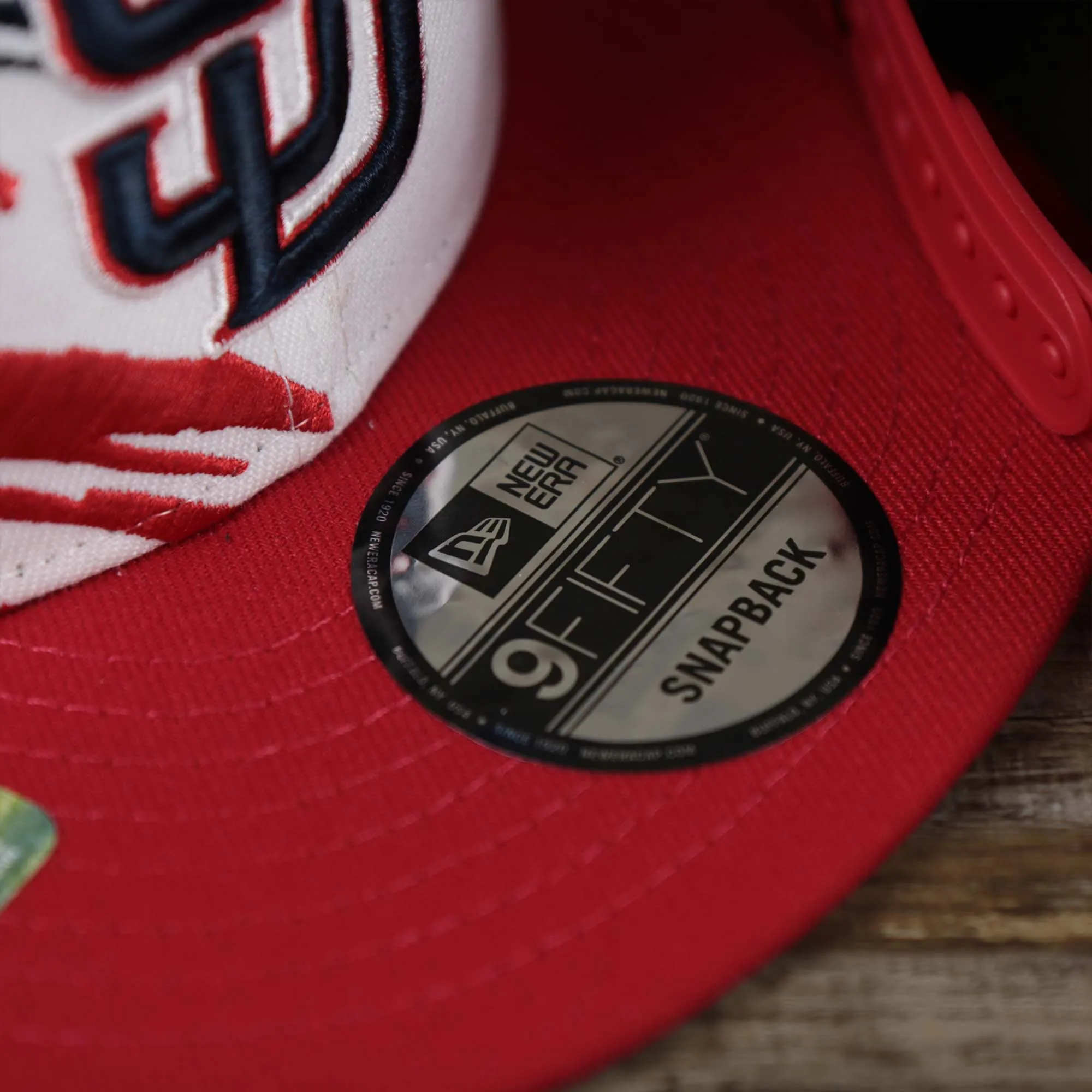 San Diego Padres 2022 4th of July Stars And Stripes 9Fifty Snapback | Red Snapback