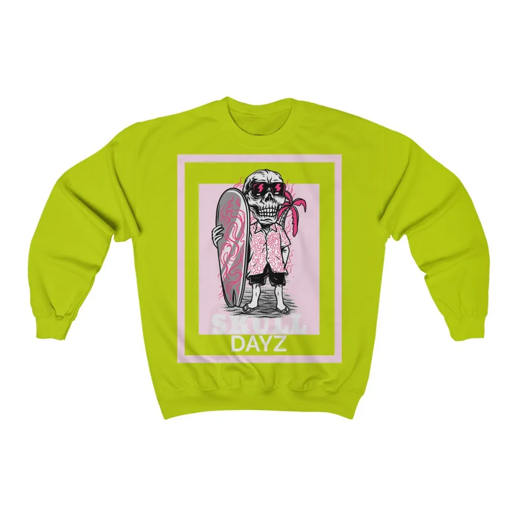 Skull Dayz HD Crewneck Sweatshirt