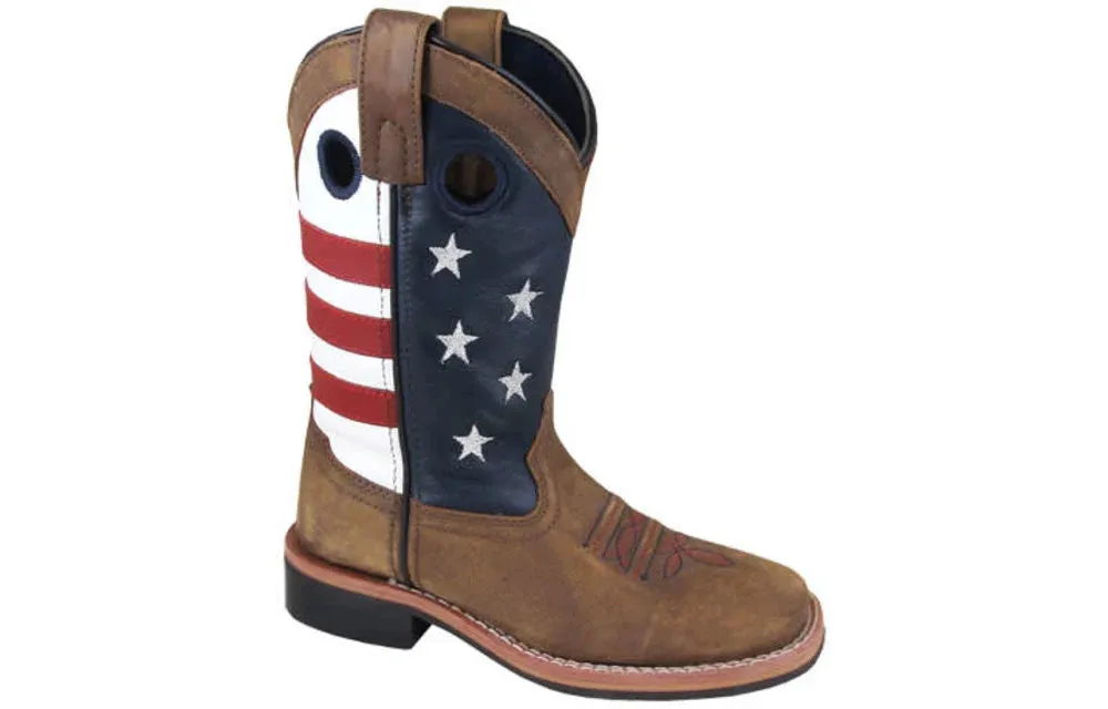 Smoky Mountain Stars and Stripes Western Boot