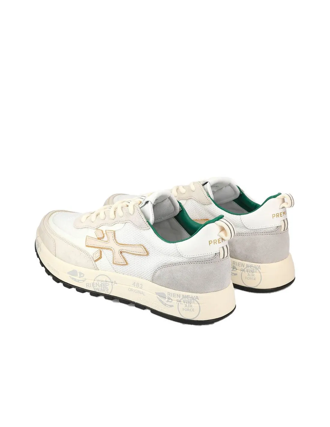 Sneakers Premiata uomo Nous 6653 bianche