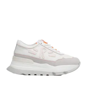 Sneakers Rucoline donna Aki 300 bomber bianco arancio