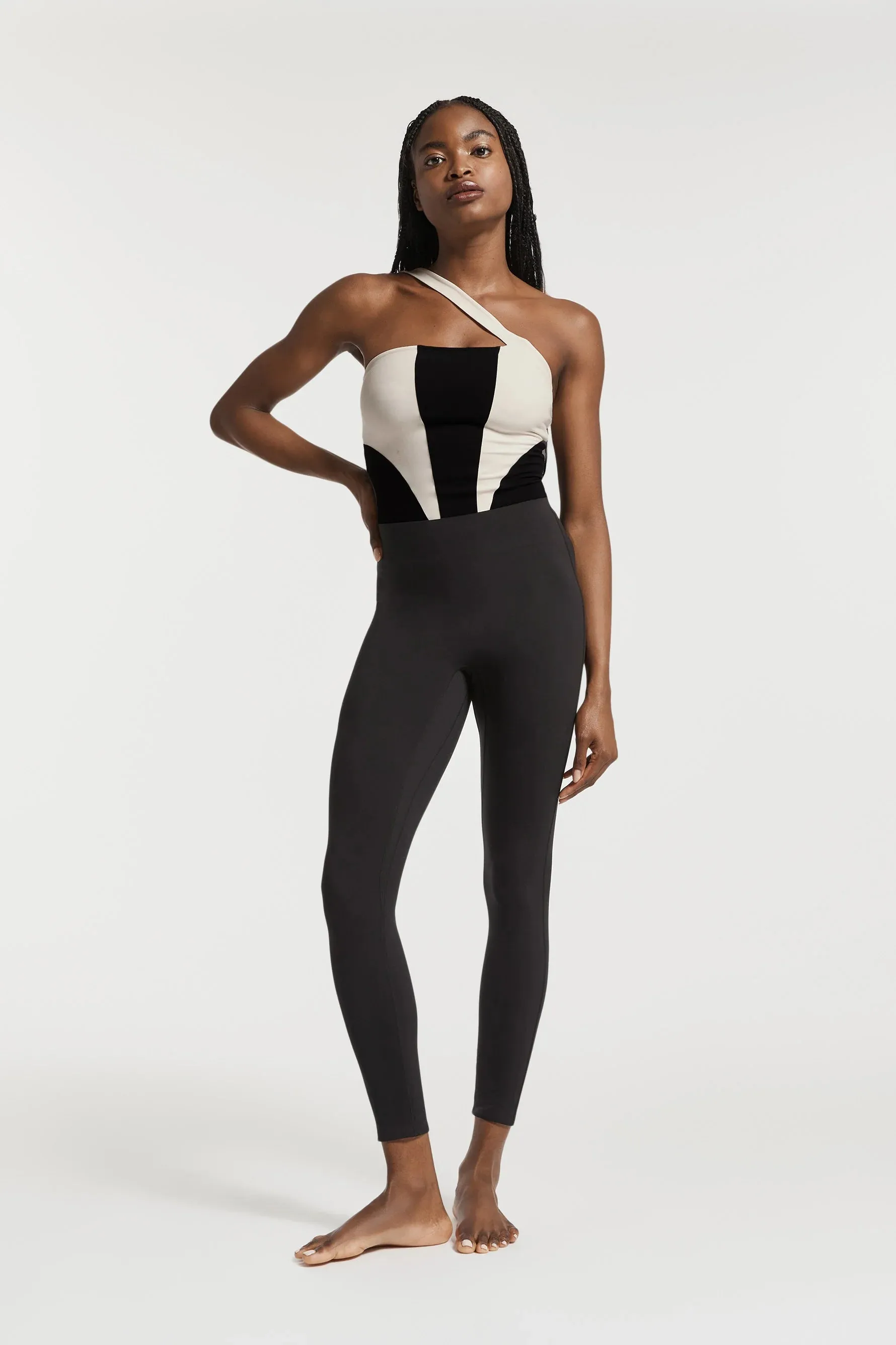 Sorelle One Shoulder Bodysuit