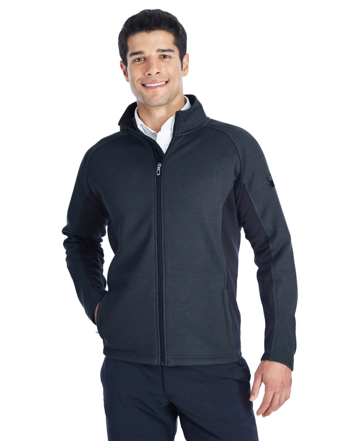 Spyder Constant Full Zip Sweater Fleece Frontier/ Blk/ Bl 187330 [Mulhern + Kulp]