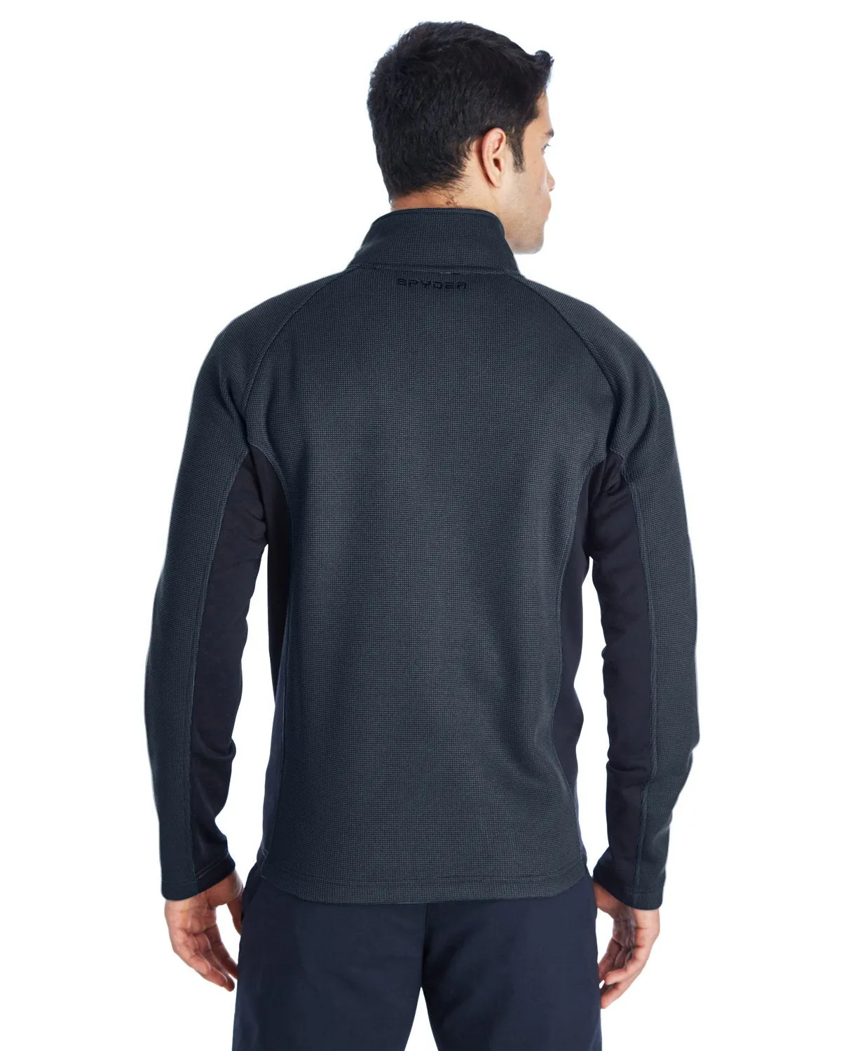 Spyder Constant Full Zip Sweater Fleece Frontier/ Blk/ Bl 187330 [Mulhern + Kulp]