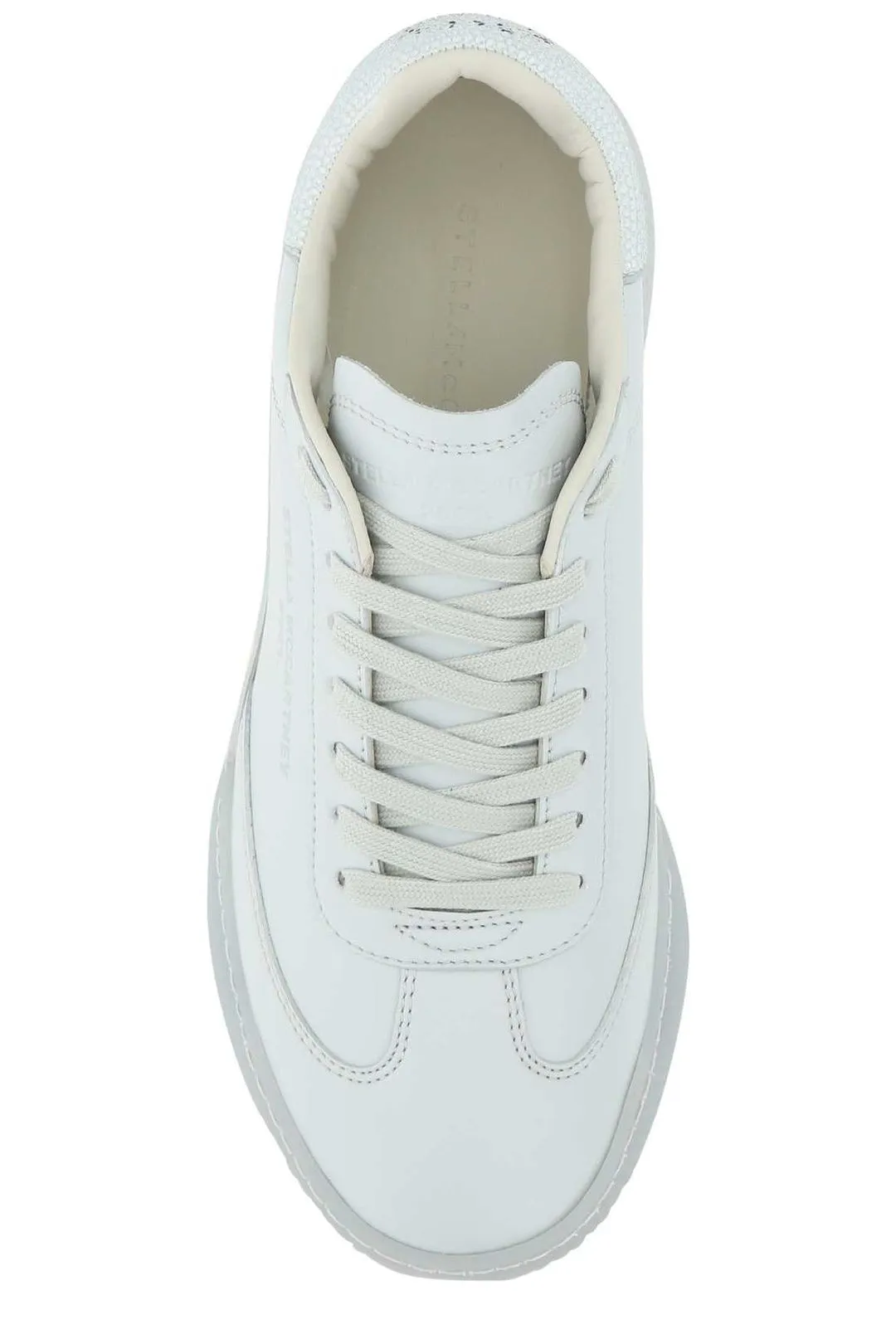 Stella McCartney Logo Printed Lace-Up Sneakers