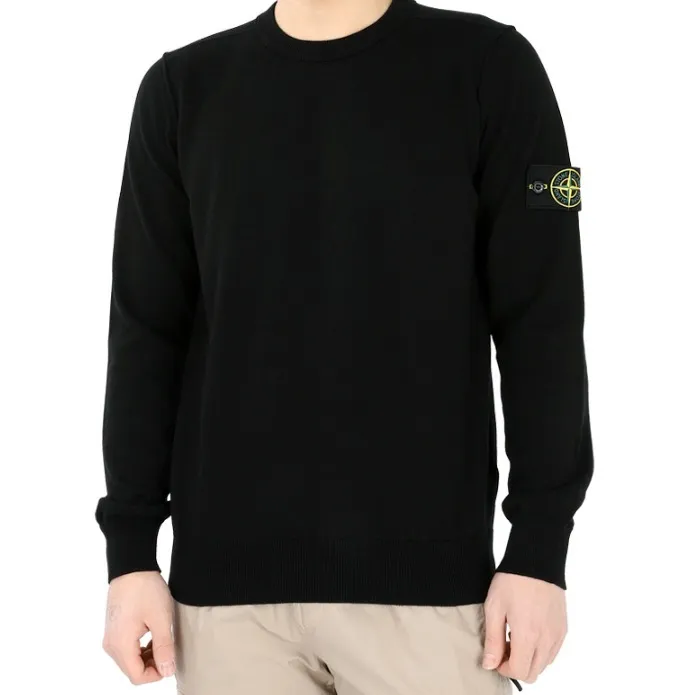 STONE ISLAND  |Plain Logo Sweaters