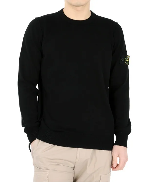 STONE ISLAND  |Plain Logo Sweaters