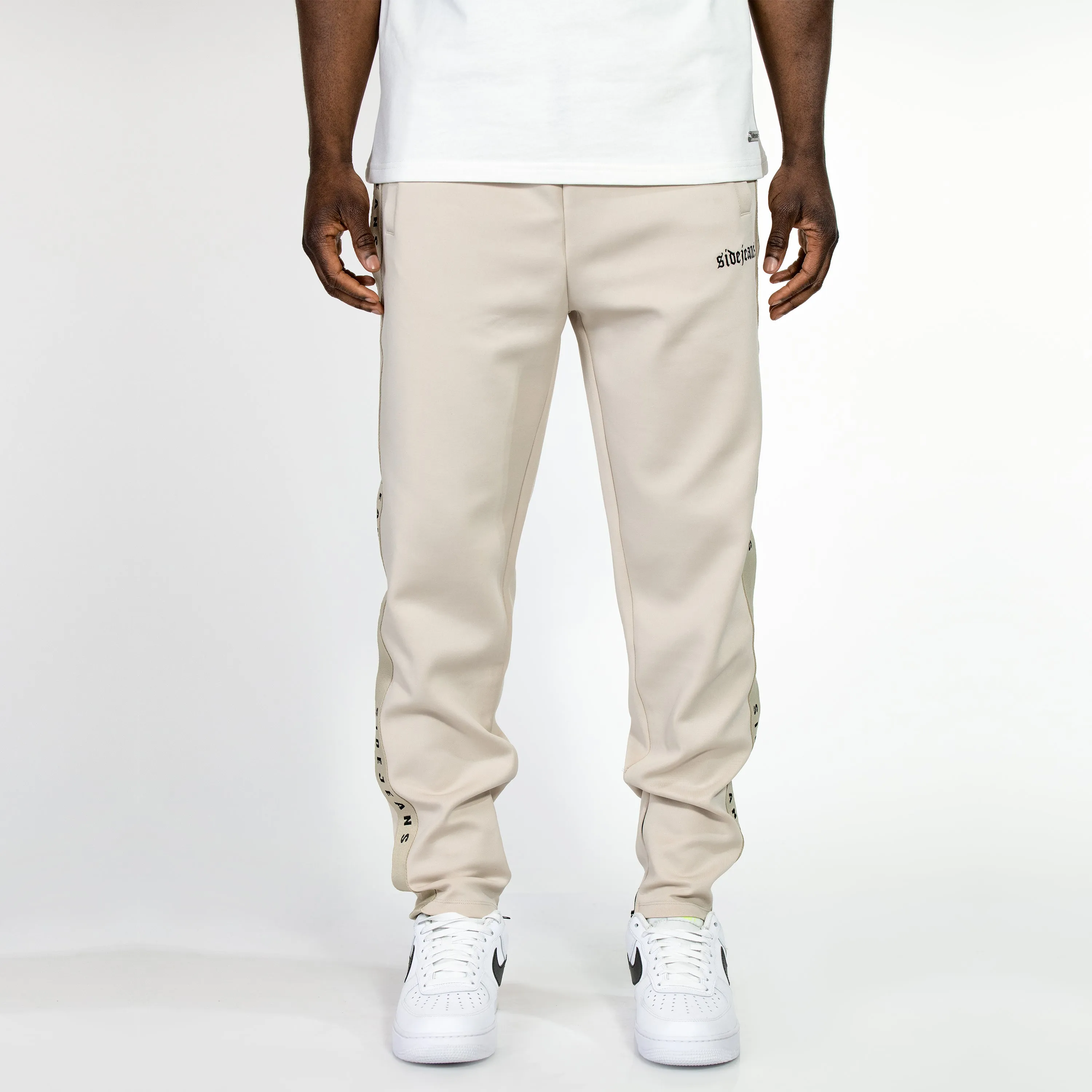 STRAIGHT FIT SIDEJEANS TRACKPANTS