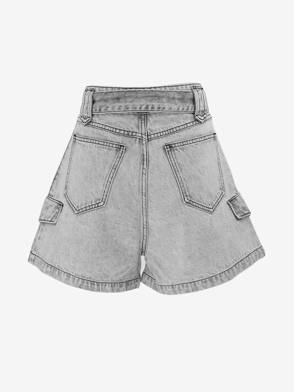 Suncoo - Short a vita alta con cintura modello Kapri