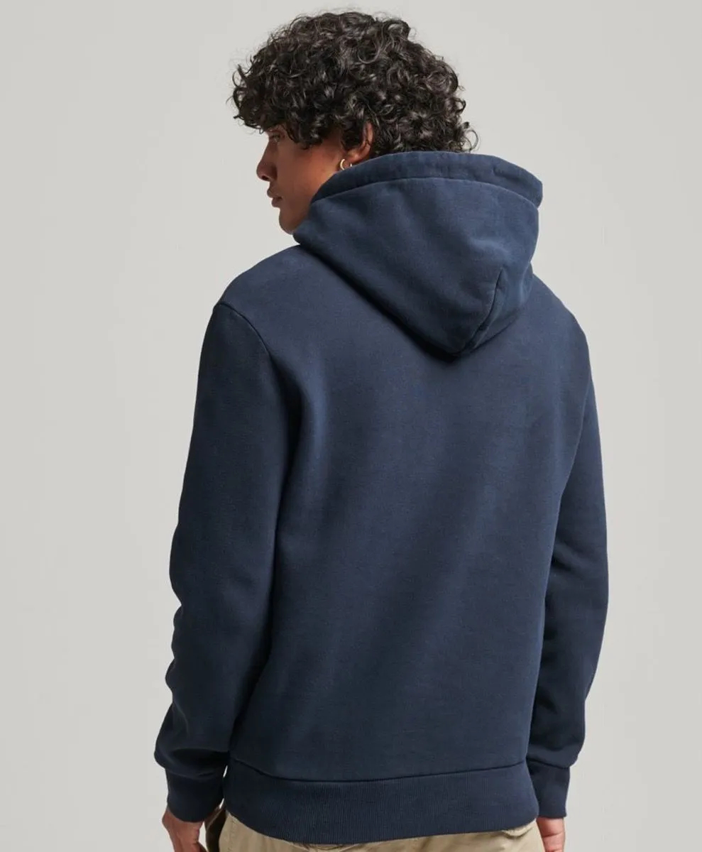 Superdry Vintage Logo Hooded Sweatshirts Eclipse