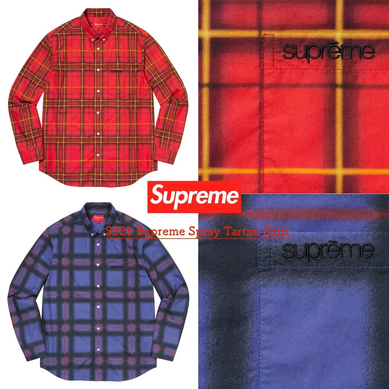 Supreme  |Shirts