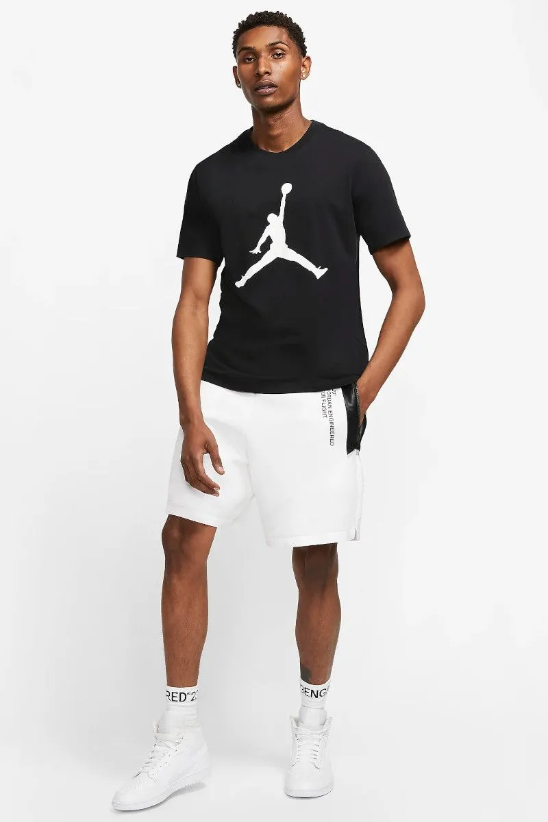 T-shirt Jordan uomo Nero