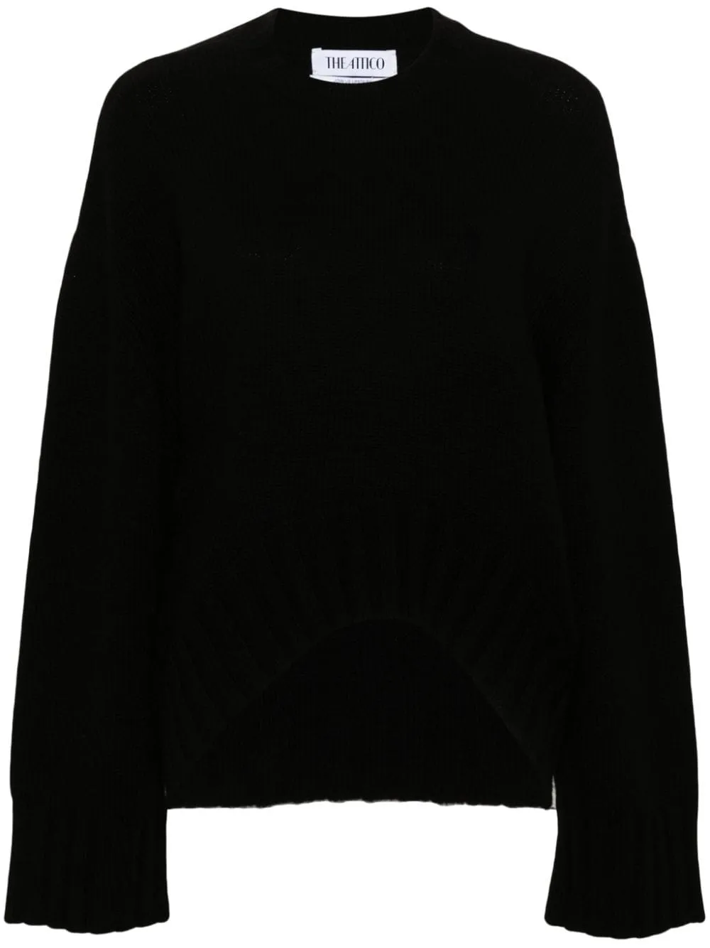 The Attico Sweaters Black