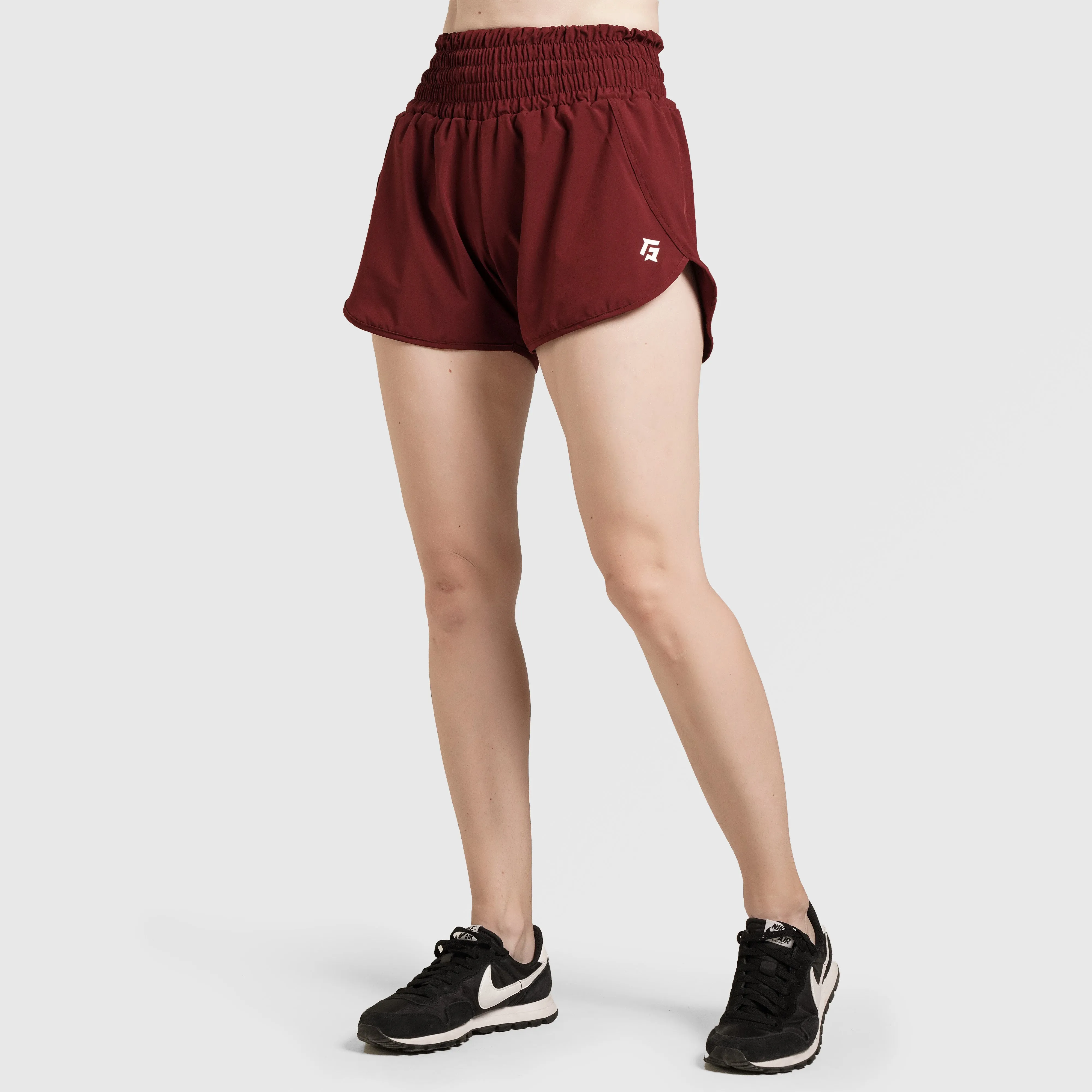 Tide Shorts (Maroon)