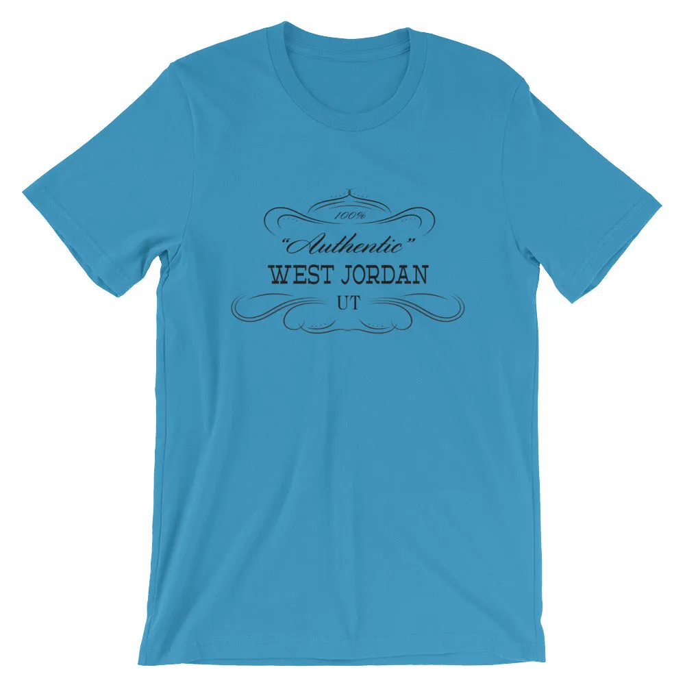 Utah - West Jordan UT - Short-Sleeve Unisex T-Shirt - Authentic