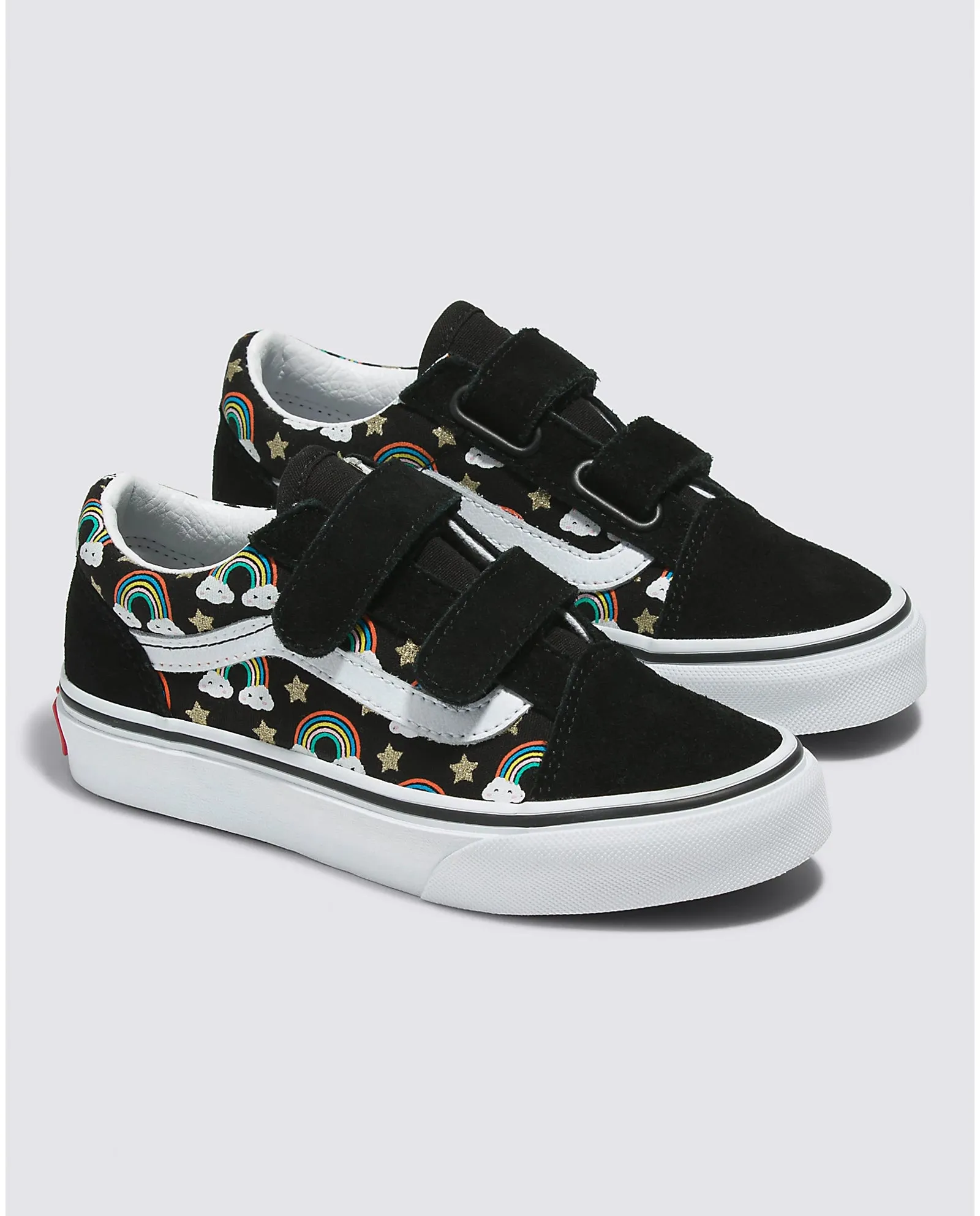 Vans Kids Old Skool V - Rad Rainbow Black/Multi