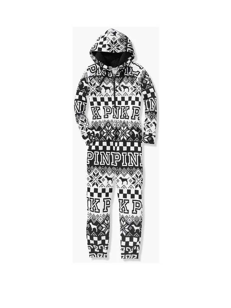 Victoria's Secret Sleepwear with hoddie Jumpsuit PJ