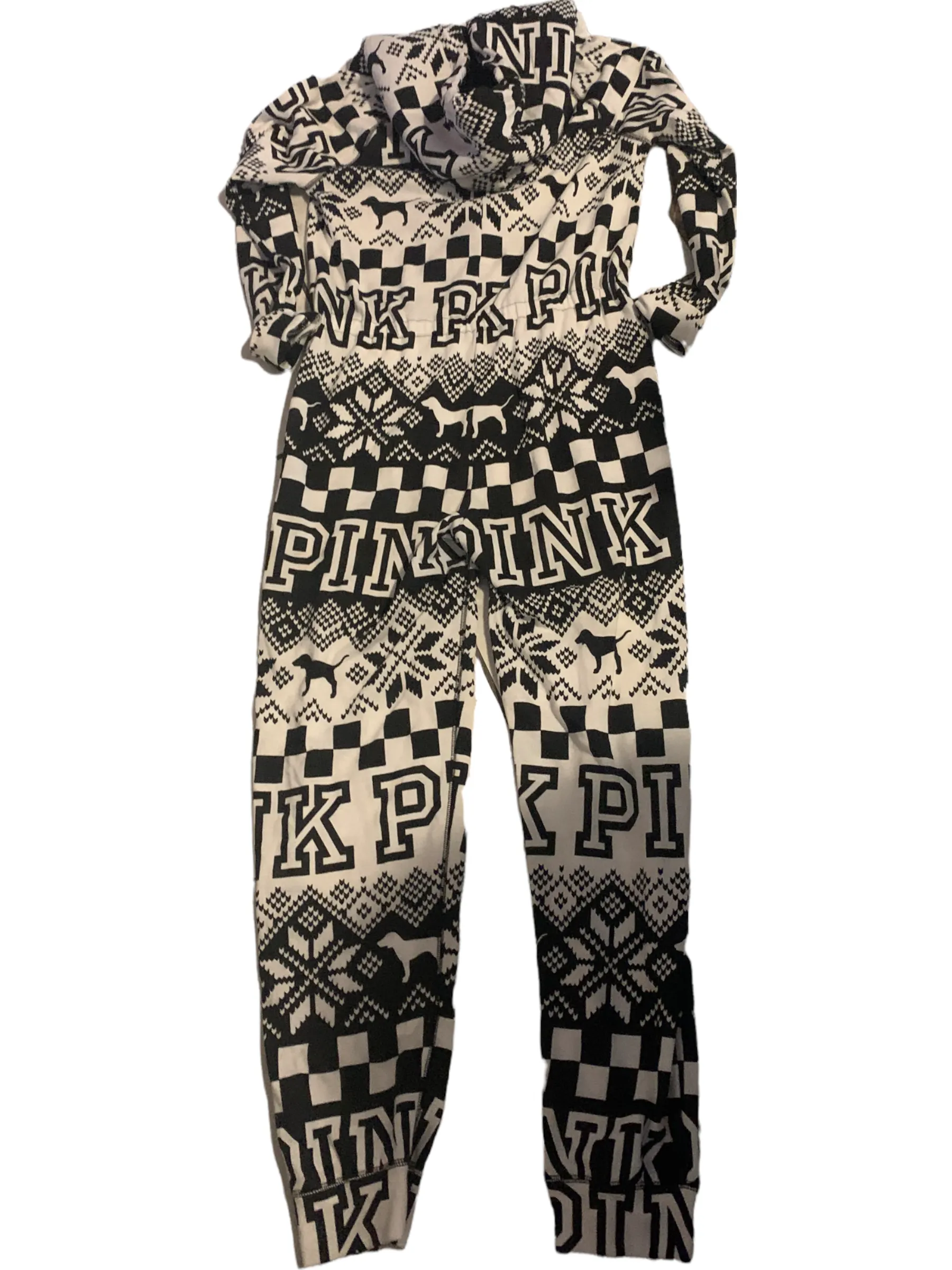 Victoria's Secret Sleepwear with hoddie Jumpsuit PJ