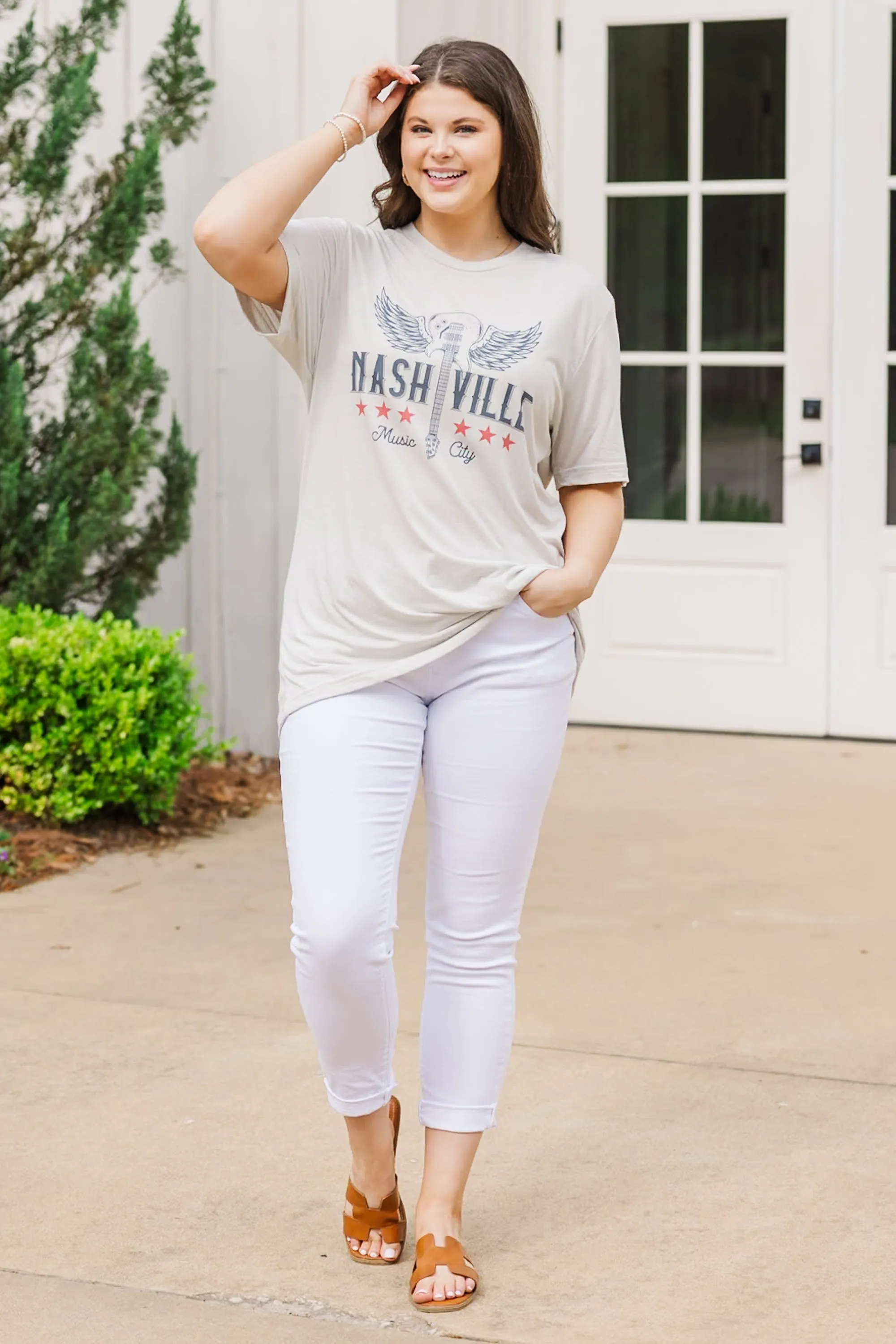 Welcome to Music City Tee, Cement Triblend