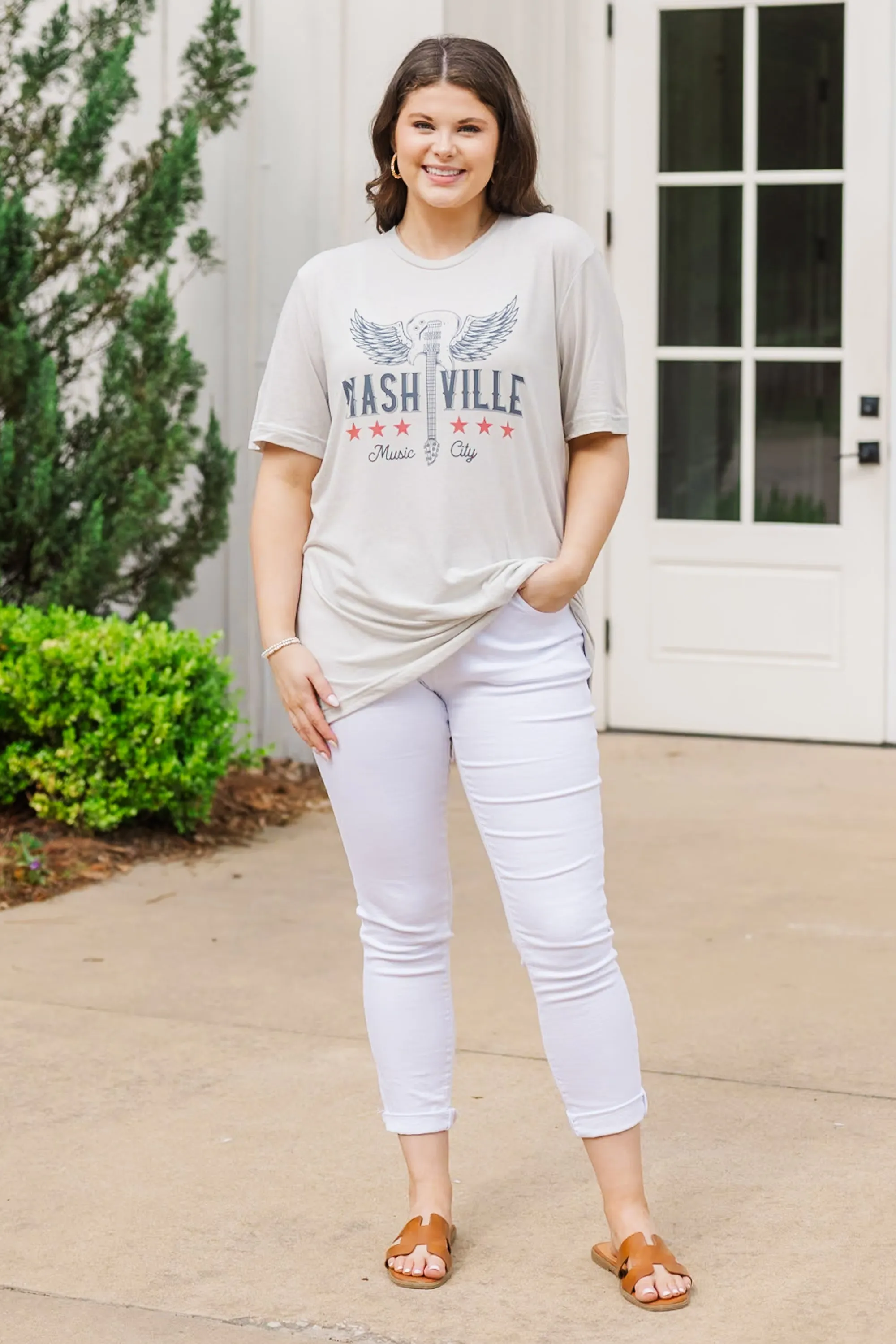 Welcome to Music City Tee, Cement Triblend